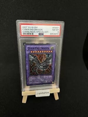 Yu-Gi-Oh! Card PSA 8 - Cyber End Dragon Limited Edition Holo • £5