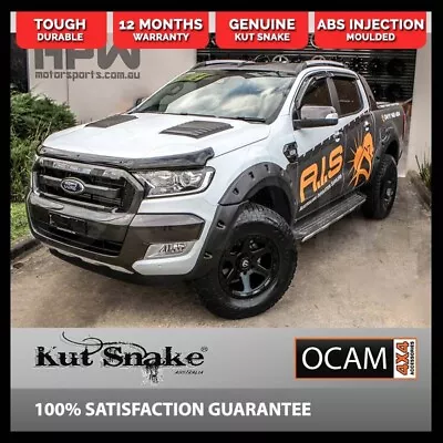 Kut Snake Flares Front & Rear Set For Ford Ranger PX MKIII 2019-06/2022 Slimline • $579