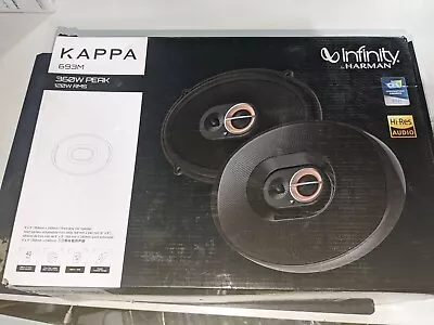 Infinity Kappa 693M 6x9  Three-Way Car Speaker - Black • $200