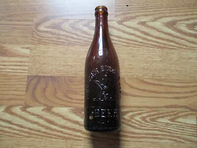 Anheuser Busch Beer Consumers B.B.Estb. Amber Beer Bottle Charleston S C • $49.95