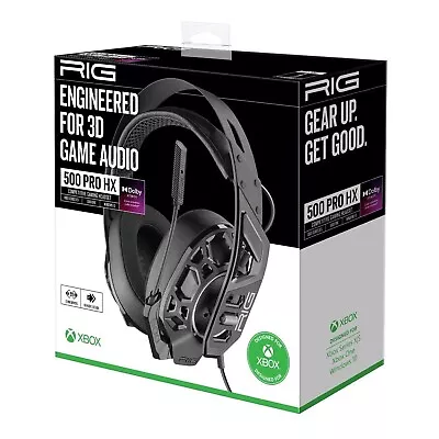 RIG 500 Pro HX Black Headset For Xbox One X S - BN • $89.99