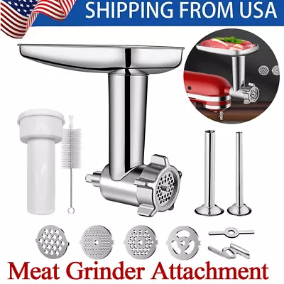Metal Meat Food Grinder Sausage Stuffer Attachment For KitchenAid Stand Mixers • $49.99