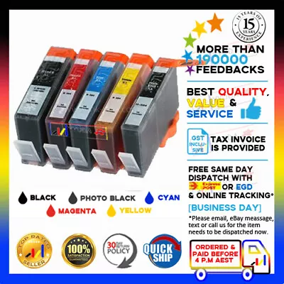 15 NON-OEM 564XL HY Ink For HP Photosmart C410b C410d C510 C510a C5324 Printer • $42.70