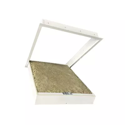 Fire Rated Insulated Loft Hatch With Drop Down Door - 535x635mm Or 535x745mm • £165