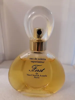 Vtg First De Van Cleef & Arpels Eau De Toilette Perfume France 2 Oz Fragrance  • $119.99