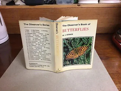 Observers Book Of Butterflies 1974; • £9.99