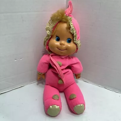 Vintage 1970 Mattel Pink Baby Beans Baby Doll 11  • $29.95