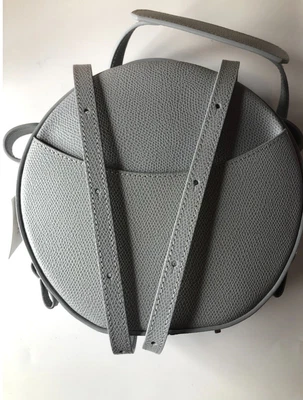 $569 • Buy Senreve CIRCA Leather BAG Pebbled Ice Silver NEW Backpack Crossbody ITALY Made