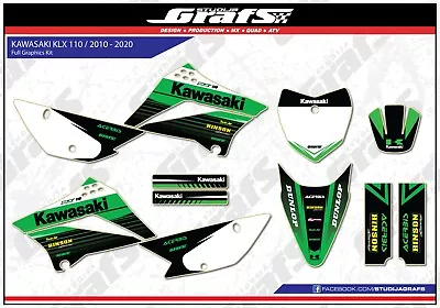 2010 2011 2012 2013 2014 2015 2016 2017 2018 2019 2020 KLX 110 KAWASAKI Graphics • $139