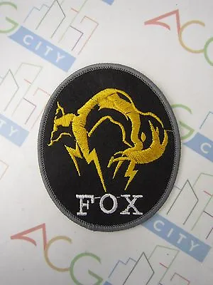 PS3 PS4 Metal Gear Solid Ground Zeroes V 5 FOX Cosplay Patch Badge Peace Walker • $4.99