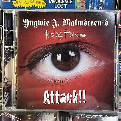 Yngwie J Malmsteens Rising Force - Attack 2002 CD Doogie White Shred Metal Japan • $19.99