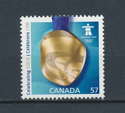 Canada  2371a MNH Vancouver Olympic Gold Medal 2010 • $0.86