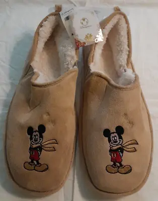 Disney Store Mickey Mouse Slippers Adult Size XL New With Tags • $24