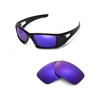 Walleva Polarized Purple Replacement Lenses For Oakley Crankcase Sunglasses • $8.50