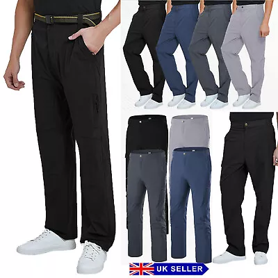 £24.59 • Buy Mens Summer Hiking Pants Elastic Trekking Outdoor Trousers Training Pants Elasti