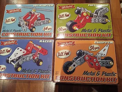 £10 • Buy 4 Pack Of Meccano Style Construction Sets