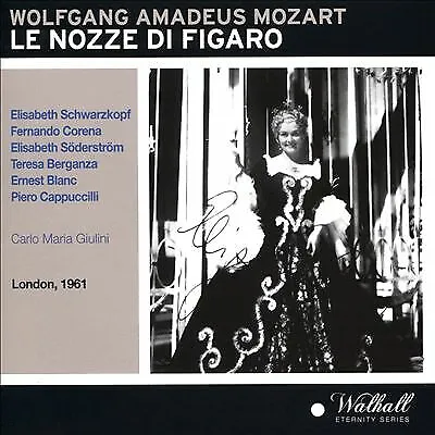 Wolfgang Amadeus Mozart - Le Nozze Di Figaro: Giulini Royal Albert Hall 1961 CD • £7.99