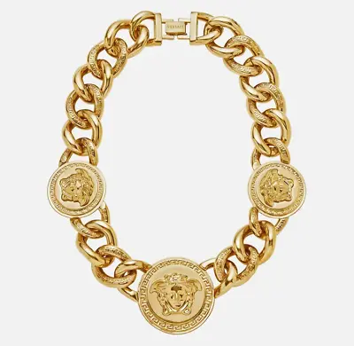 Versace Medusa Chain Necklace • $2300