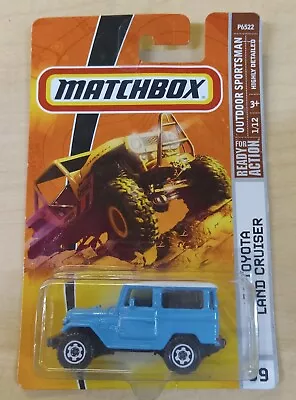 Matchbox Outdoor Sportsman '68 Toyota  Land Cruiser #89 Light Blue White  • $11