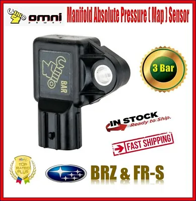 Omni Power 3 Bar MAP Sensor Black For Subaru BRZ / Scion FR-S FA20 Engine • $109.99