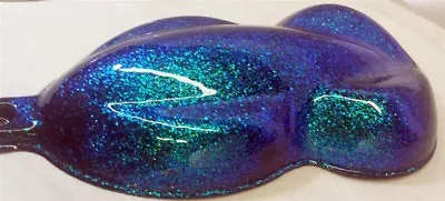 Extreme Blue Color Shifting Metal Flake 4 Oz .015 0.015 Paint Quality Hot Rod • $21.01