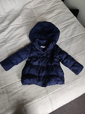 £5 • Buy Blue Zoo Navy Blue Coat Girls 2-3 Years Old