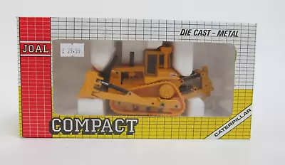 JOAL Compact 220 Die Cast Metal Caterpillar CAT Chain Tractor D-10. Boxed • £29.99