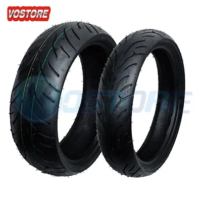 Tire Set 120/70-17 & 180/55-17 Motorcycle Tires For CBR600 YFZ R6 • $155