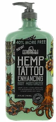 Hemp Tattoo Enhancing Body Moisturizer By Malibu. 25 Fl Oz  • $22.50