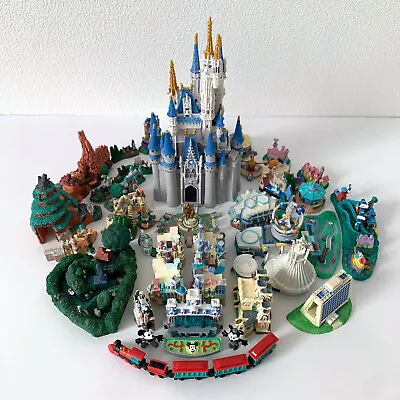 Disney World Resort Florida MAGIC KINGDOM AREA Partners Set Diorama Miniature 58 • $599.98