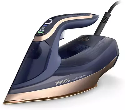 Philips Azur 8000 Series Steam Iron - 55 G/Min Continuous Steam 240 G Steam Boo • $255.86