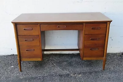 Lane Mid Century Modern Writing Computer Office Desk 5339 • $1195