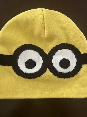 Minion Winter Hat Kids Despicable Me. 4-6Y. H&M • $10