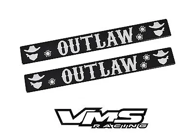 2 Vms Aluminum Outlaw Biker Motorcycle Club Bar Rank Emblems Badges • $25.39