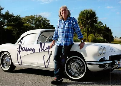 James May Hand Signed 7x5 Photo Top Gear Grand Tour Co Presenter Autograph + COA • £26.99