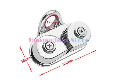 316 Marine Pulley Rope Clamp Pilates Fitness Equipment Cable Clamp • $55