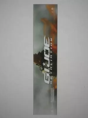 G.I. Joe Retaliation 2.5x11.5 Inch Original Movie Mylar • $7.30
