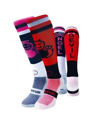 WackySox Angel And Devil Knee Length Sport Socks • £9.95