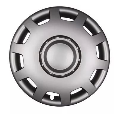 4x Premium Design Hubcaps Dazzle Bezier 14 Inch Set Graphite Grey • $140.89