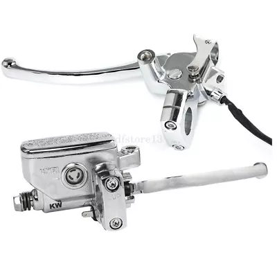 1  Motorcycle Handlebar Master Cylinder Hydraulic Brake Control Clutch Levers • $38.94