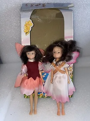 1984 Tonka Hornby Flower Fairies Vintage Doll Almond Blossom TWO DOLLS • £70