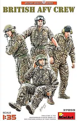 Miniart 37059 1:35 - Modern British AFV Crew • £14.99