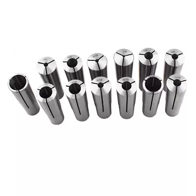 13Pcs Set #4 Morse Taper Collet 1/8  - 1  4MT MT4 With 3/16 1/4 3/8 1/2 5/8 3/4 • $88.54