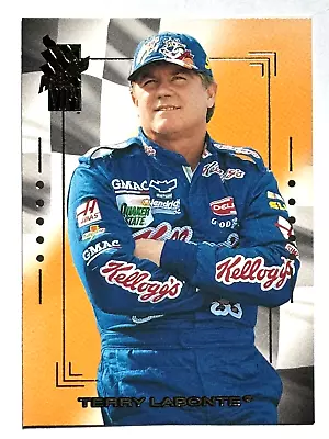 HOF'er TERRY LABONTE 2001 Press Pass VIP NASCAR Racing Card #9 • $1