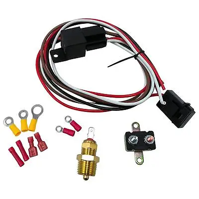 Thermostat Temp Control Switch Universal Electric Radiator Cooling Fan Relay Kit • $13.77