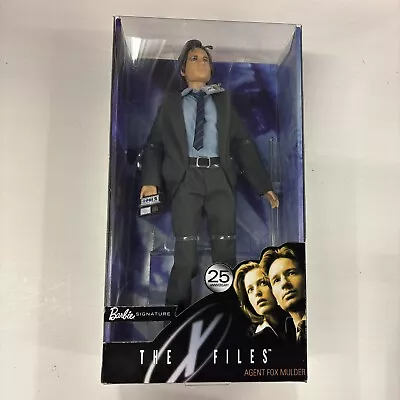 Mattel Barbie Signature The X Files 25th Anniversary AGENT FOX MULDER FRN94 NRFB • $310.91