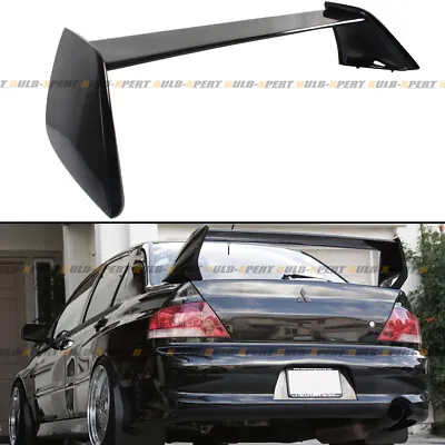 For 2002-2007 Mitsubishi Lancer Evo 7 8 9 Glossy Black JDM Trunk Spoiler Wing • $109.99