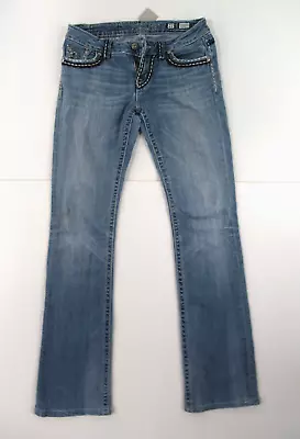 Miss Me (easy Boot) Jeans Tag Size 27 Measured 32x33 Mm#837 • $14.99