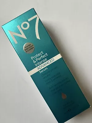 😍 SALE - No7 Protect & Perfect Intense Advanced Serum - Anti Wrinkle • $29.90