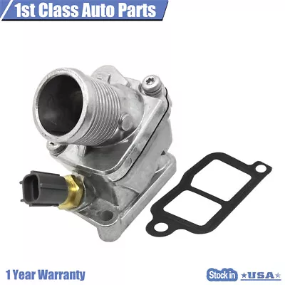 Thermostat Housing W/  Sensor + Gasket For 03-07 Volvo V70 S60 [31293699] • $25.45